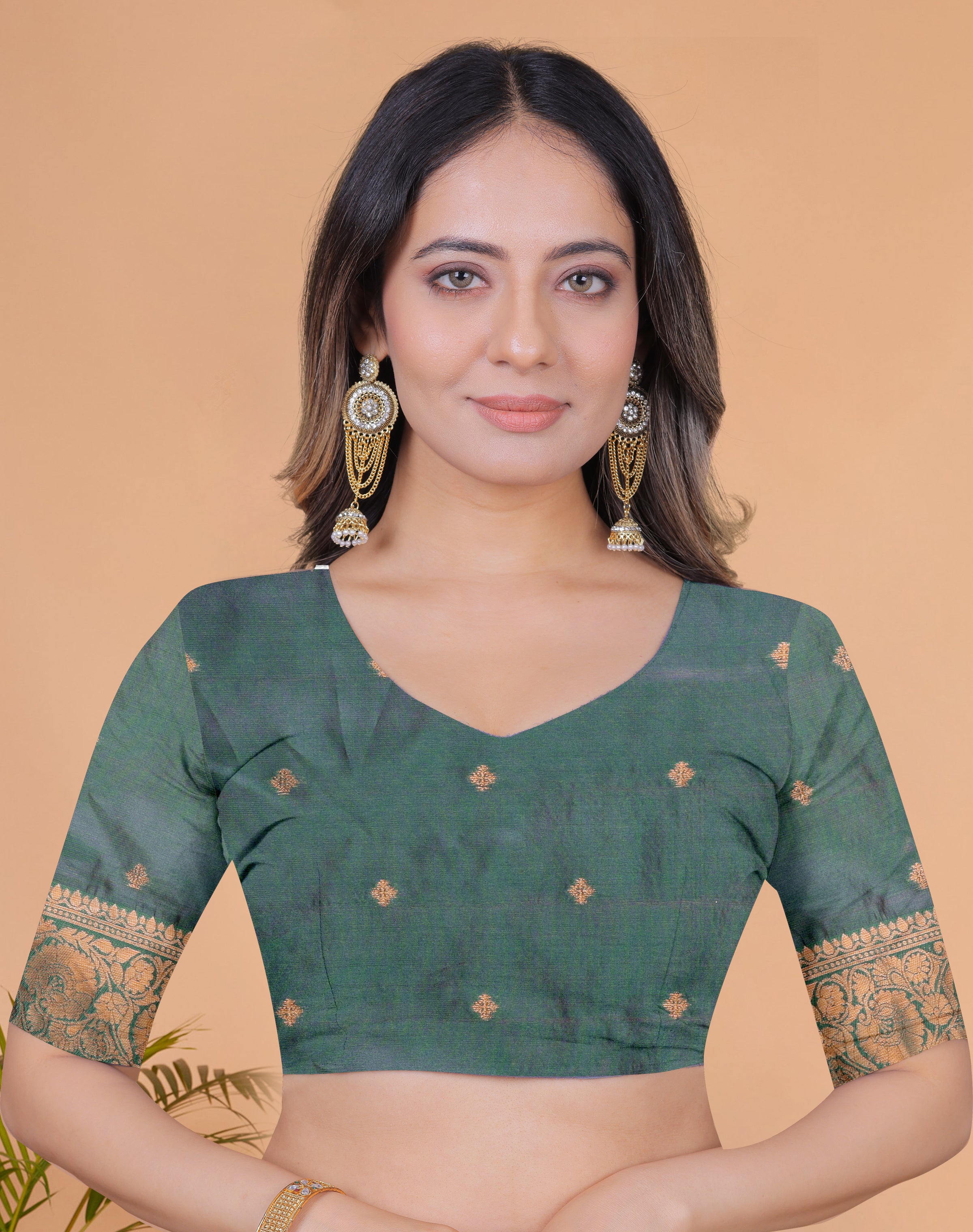 Banarasi Silk Saree with Zari Embellishment with 8 color option ✨💙💚